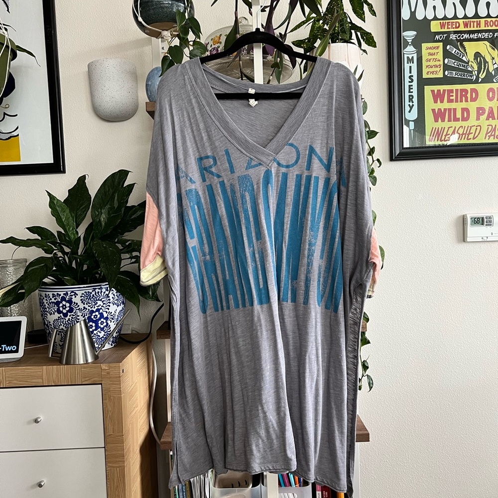 Free People graphic tunic